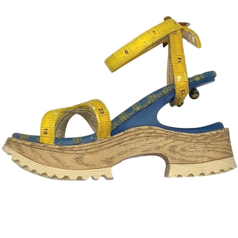 Just The Right Shoe Raine Custom Made Platform Sandal Figurine 25115 Tape Measur